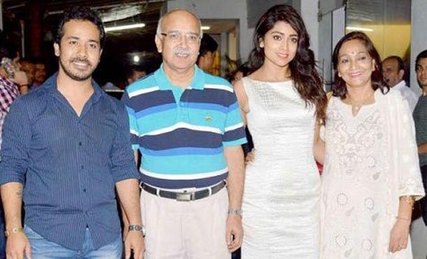 Shriya Saran Family