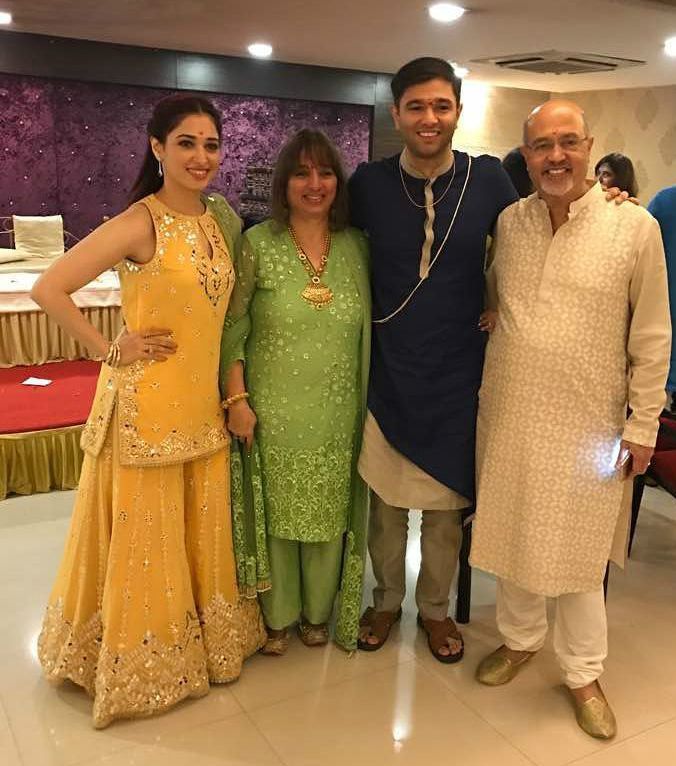 Tamannaah family