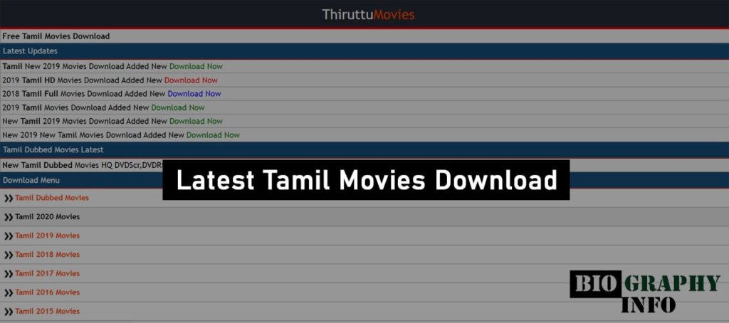 ThiruttuMovies Website