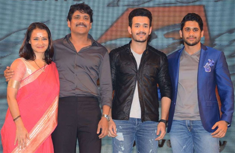 akhil akkineni family