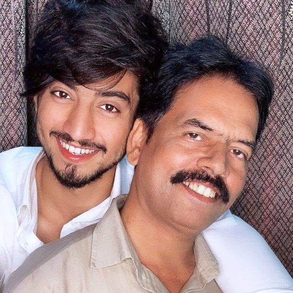 Faisal Shaikh With Her Father