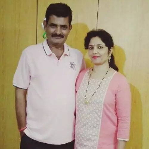 Anju Jadhav Mother and Father