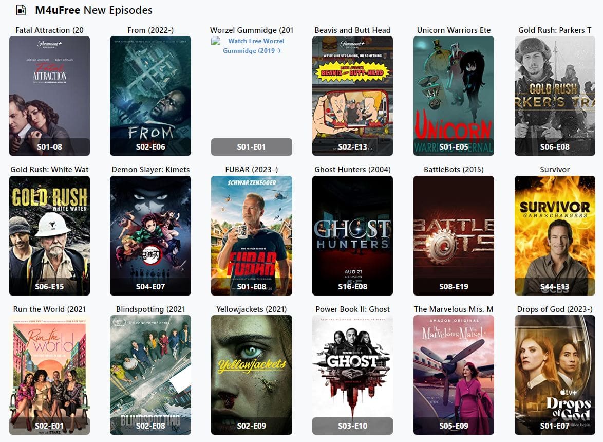 M4ufree Watch Free Full Movies Online, New Tv Series
