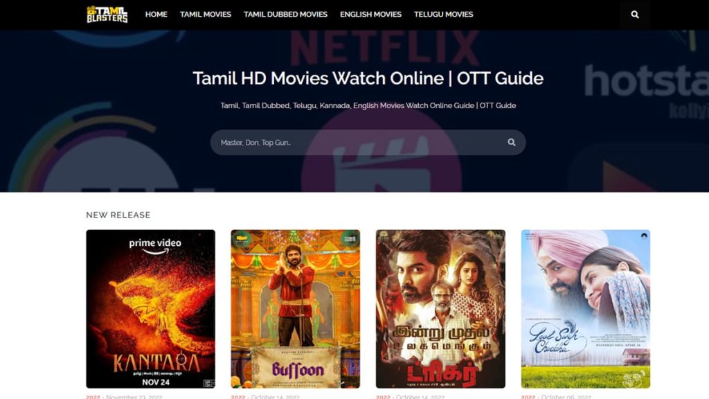 Tamilblasters Latest Tamil & Telugu, Movies Download in HD